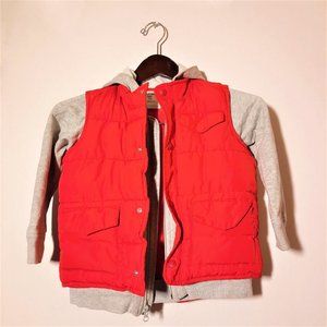 Old Navy Toddler Long Sleeve Sweater And Puffer Coat